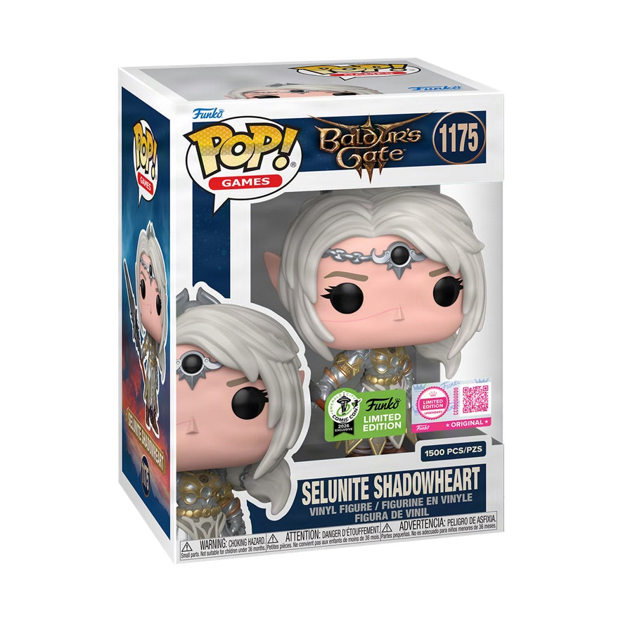 Funko Pop! Games: Baldur's Gate III: Selunite Shadowheart (LE 1,500) (Funko Legendary Edition) (2026 ECCC Convention Exclusive)