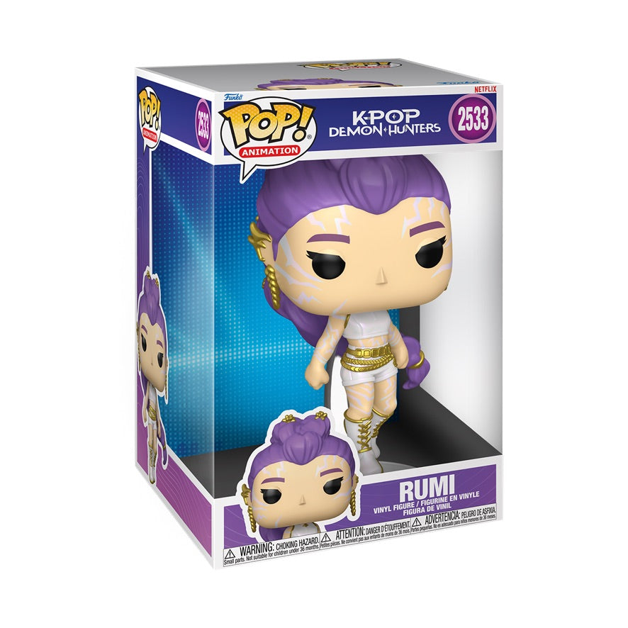 Funko Pop! Animation: K-Pop Demon Hunters: Rumi (Jumbo 10")