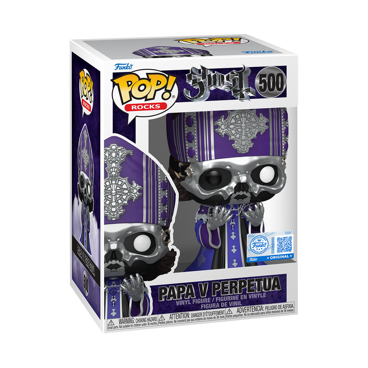 Funko Pop! Rocks: Ghost: Papa V Perpetua (Hot Topic Exclusive)