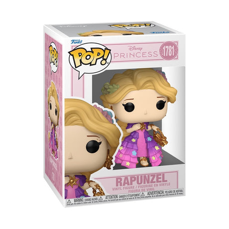 Funko Pop! Disney Princess Rapunzel figure from Disney Grand Entrance collection, featuring her iconic long hair and royal attire.