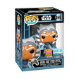 Funko Pop! Ahsoka Tano with Kyber Crystal figure, Summer Convention exclusive, detailed collectible from Star Wars series.