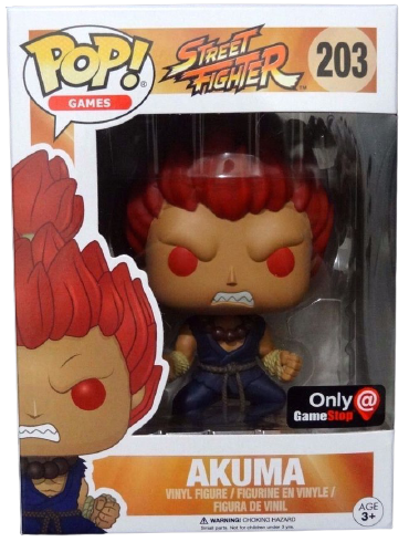 Funko Pop! Games: Street Fighter: Akuma (GameStop Exclusive)