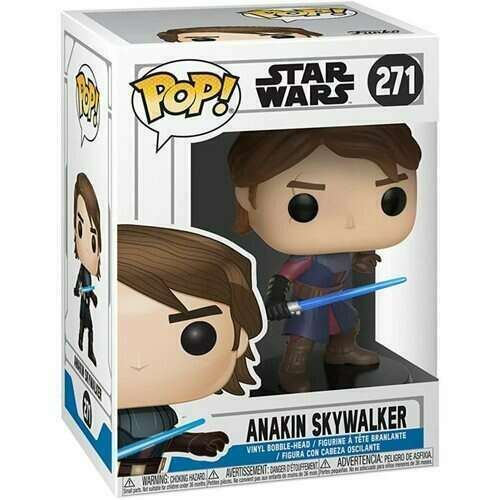 Funko Pop! Star Wars: Clone Wars: Anakin Skywalker (Box Imperfection)