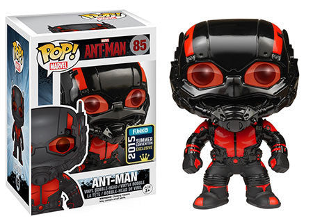 Funko Pop! Marvel: Ant-Man: Ant-Man (Black Out) (2015 Summer Convention Shared Exclusive) (Box Imperfection)