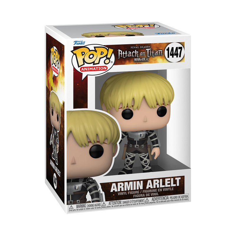 Funko Pop! Animation: Attack On Titan: Armin Arlelt