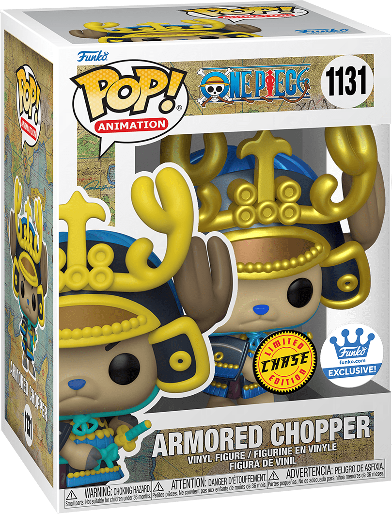 Funko Pop! Animation: One Piece: Armored Chopper (Chase Metallic) (Funko Shop Exclusive)