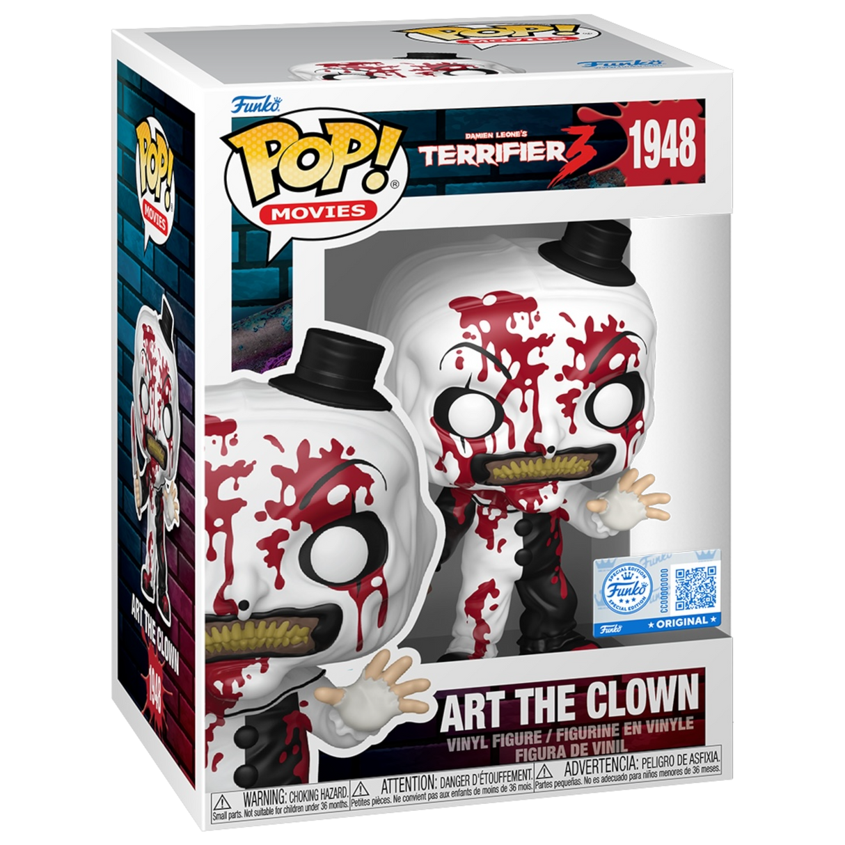 Funko Pop! Movies: Terrifier 3: Art the Clown (Funko Special Edition)