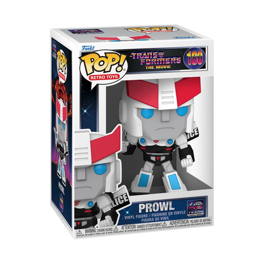 Funko Pop! Retro Toys: Transformers The Movie: Prowl