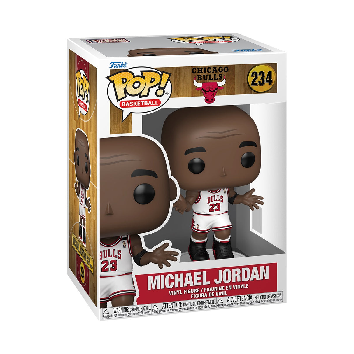 Funko Pop! Basketball: NBA Chicago Bulls: Michael Jordan (Shrug)