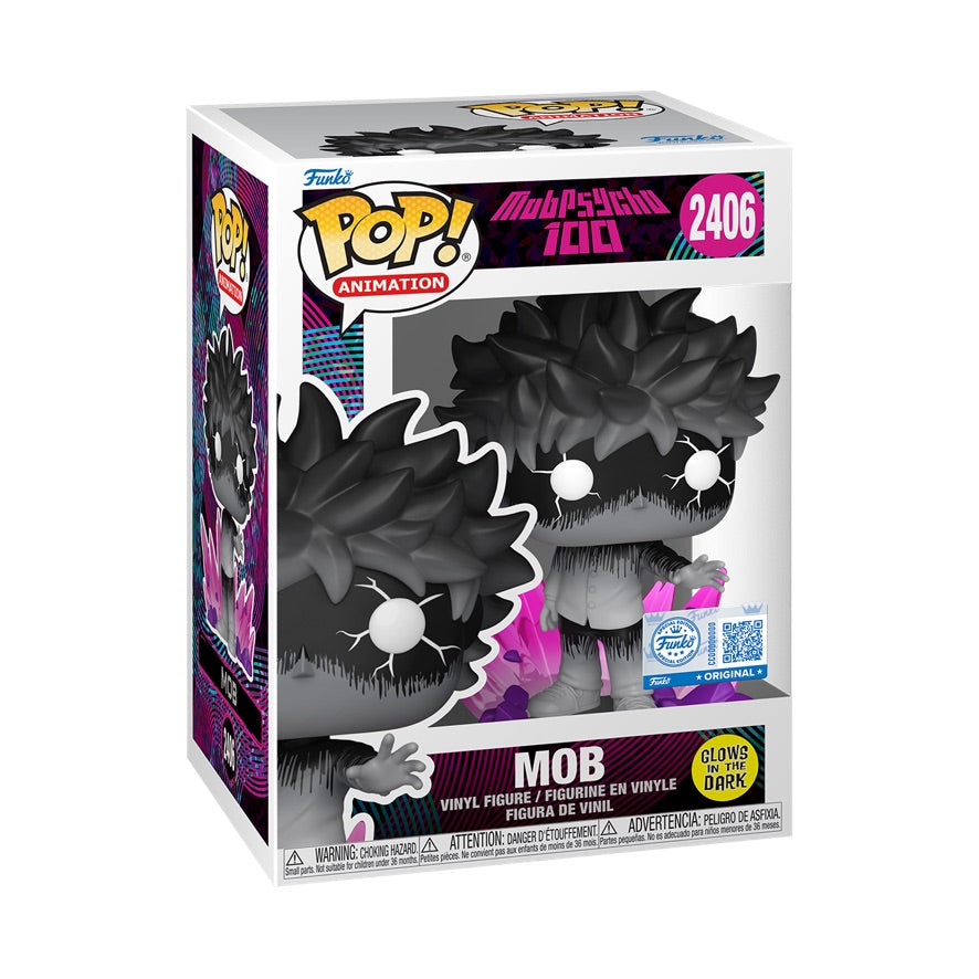 Funko Pop! Animation: Mob Psycho 100: Mob (Glow) (Funko Special Edition)