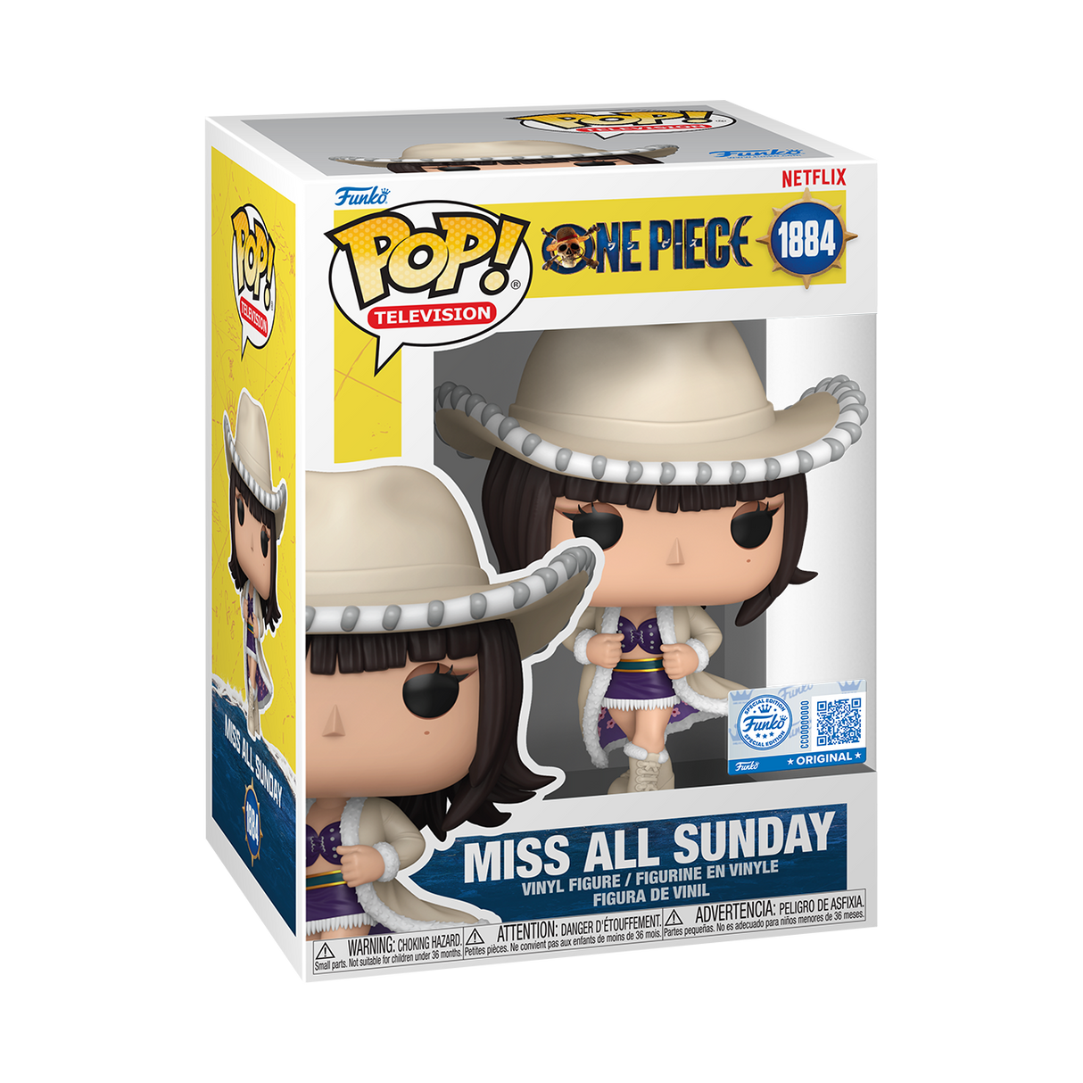 Funko Pop! Television: One Piece: Miss All Sunday (Funko Shop Exclusive)