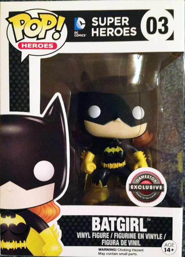 Heroes: Batgirl (Classic Black) (GameStop Exclusive) (Box Imperfection) - Shak's Pop Shop