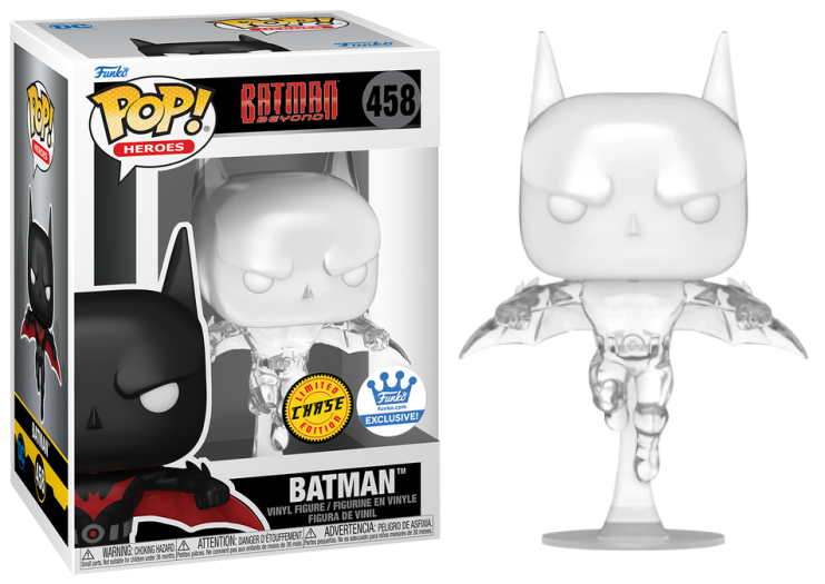 Funko Pop! Heroes: Batman Beyond: Batman (Flying Invisible) (Chase) (No Sticker) (Box Imperfection)