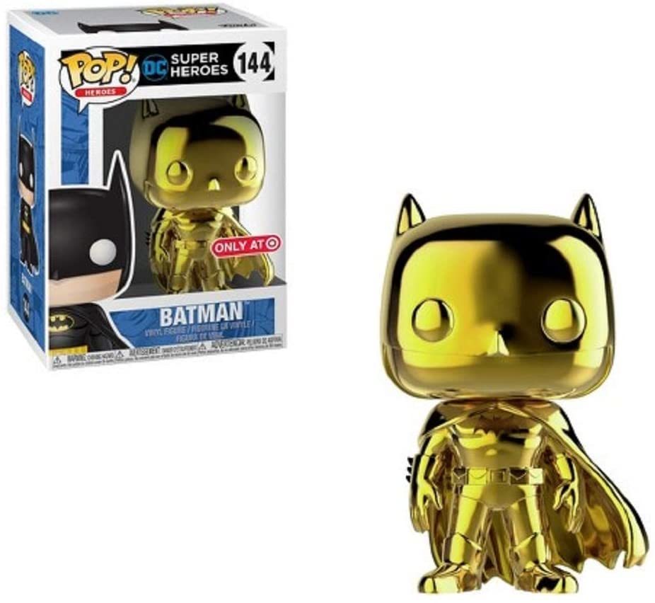 Funko Pop! Heroes: DC Super Heroes: Batman (Gold Chrome) (Target Exclusive)