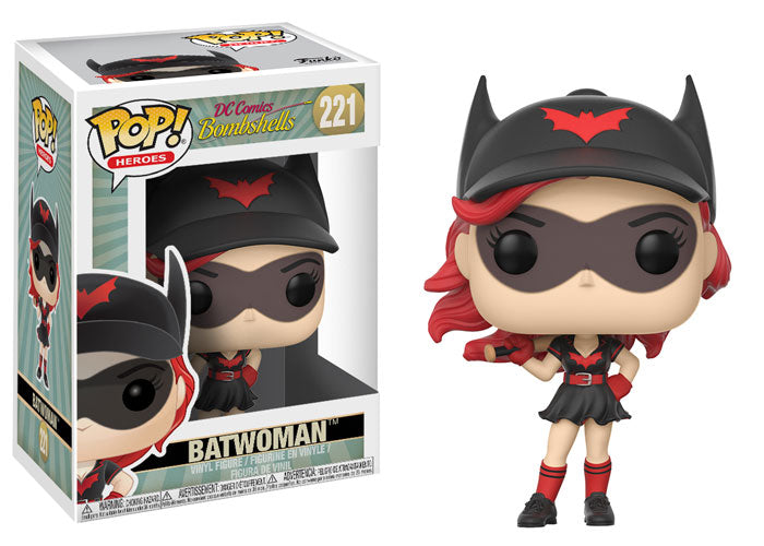 Funko Pop! Heroes: DC Bombshells: Bat Woman (Box Imperfection)