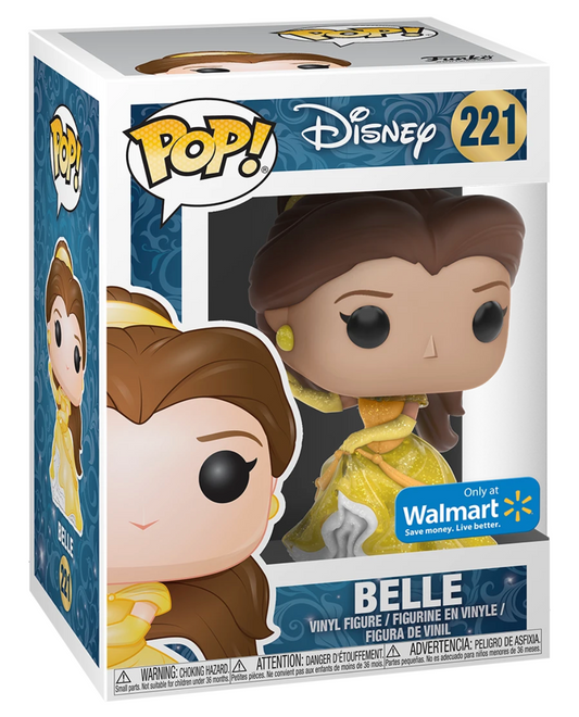 Funko Pop! Disney: Beauty and the Beast: Belle (Dancing Glitter) (Walmart Exclusive)