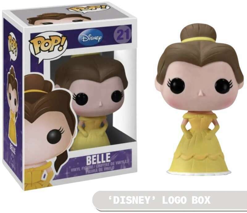 Funko Pop! Disney: Belle (Disney Logo Box) (Box Imperfection)