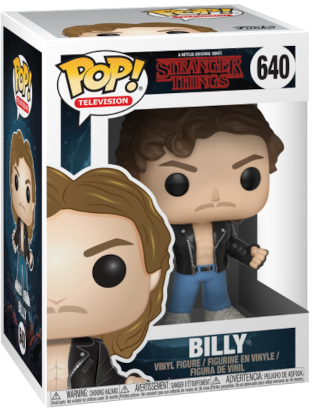 Funko Pop! Television: Stranger Things: Billy (Box Imperfection)