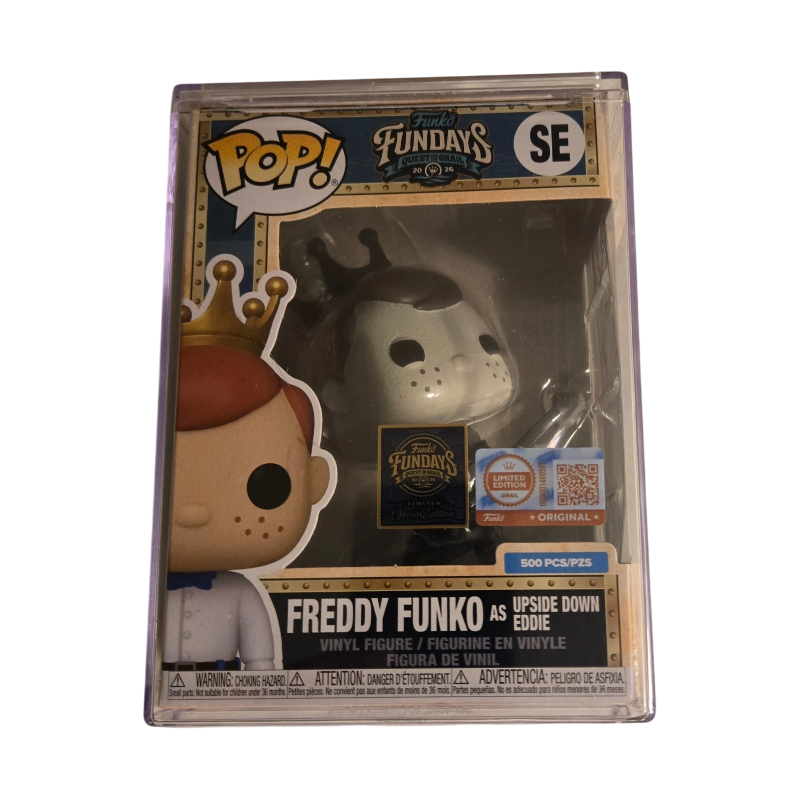 Funko Pop! Funko Fundays Quest for the Grail: Freddy as Upside Down Eddie (LE 500) (Funko Grail Edition) (2026 Fundays Exclusive)
