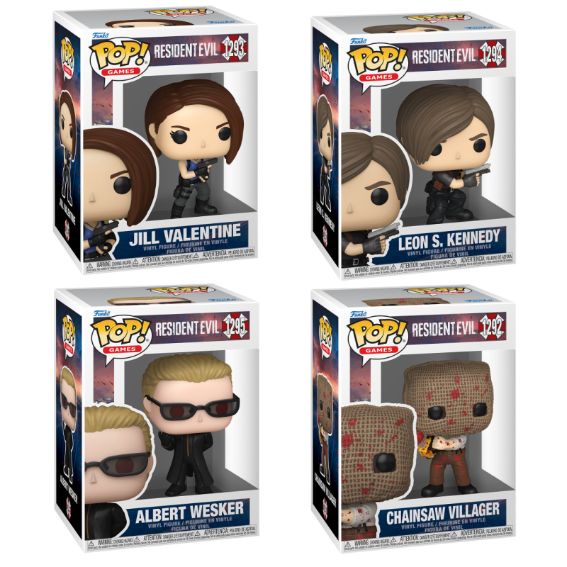 Funko Pop! Games: Resident Evil: 4 Pop Bundle