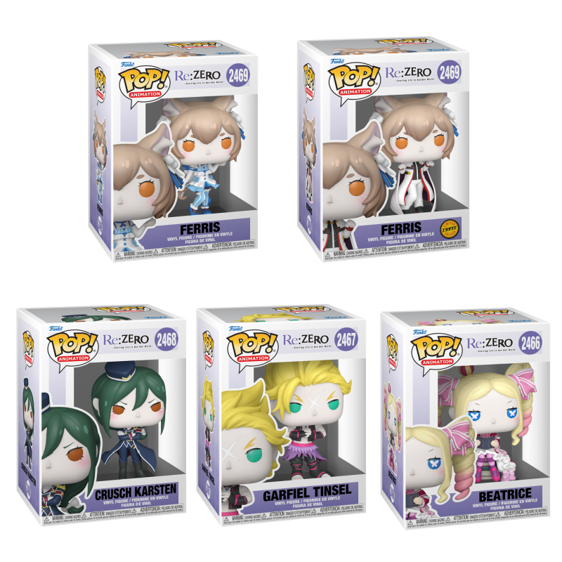 Funko Pop! Animation: Re:Zero: 5 Pop Bundle