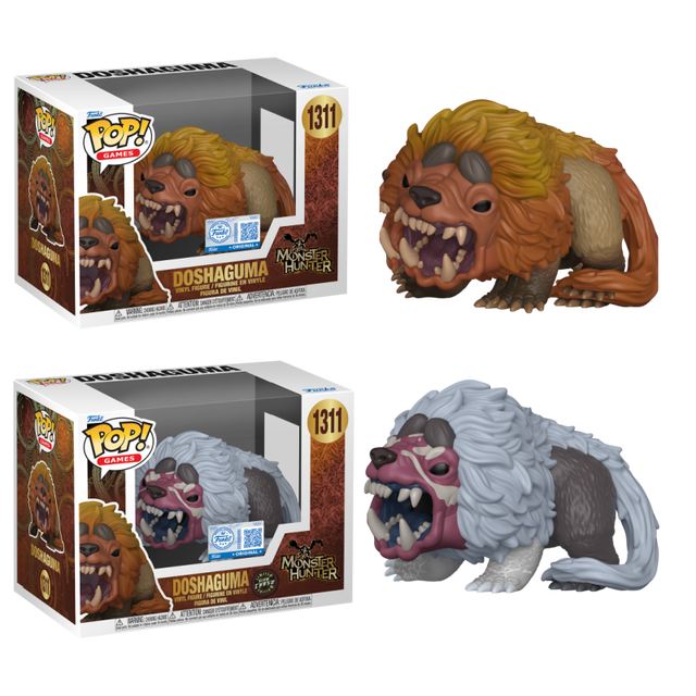 Funko Pop! Premium figure of Doshaguma from Monster Hunter Wilds, featuring detailed design and collectible appeal.