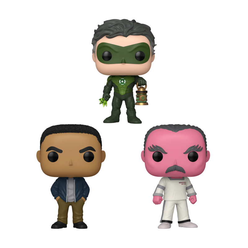 Funko Pop! Heroes: Lanterns: 3 Pop Bundle