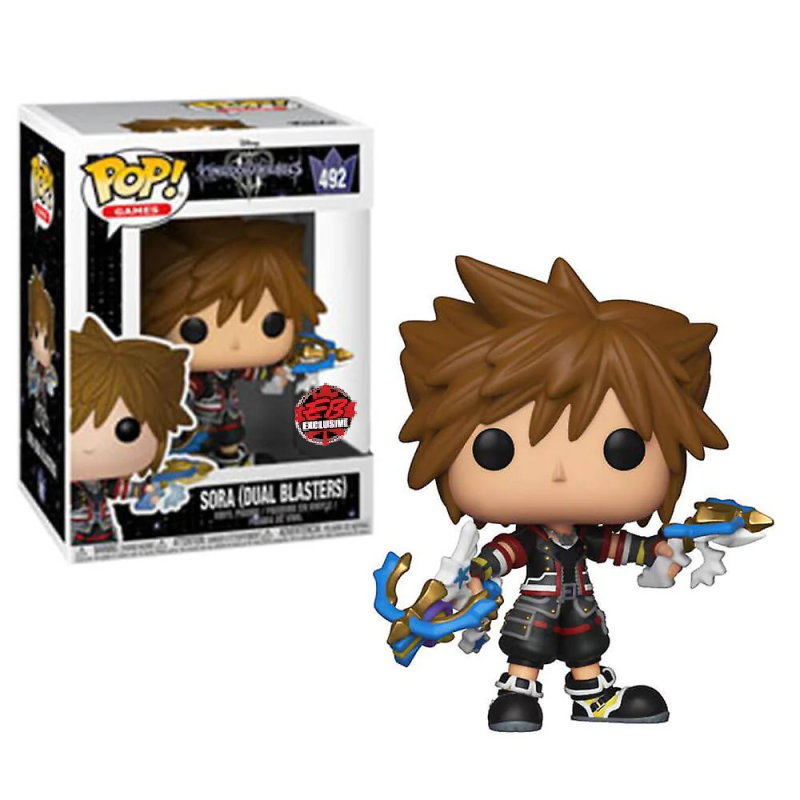 Funko Pop! Disney: Kingdom Hearts: Sora (Dual Blasters) (EB Games Exclusive)