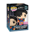 Funko Pop! Absolute Superman limited edition figure, SDCC 2026 exclusive, featuring detailed Superman design in collectible style.
