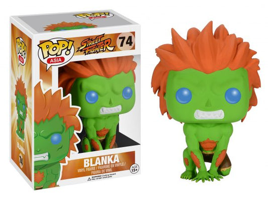 Funko Pop! Asia: Street Fighter: Blanka (Box Imperfection)