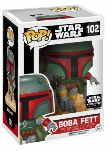 Funko Pop! Star Wars: Boba Fett (Smugglers Bounty Exclusive)