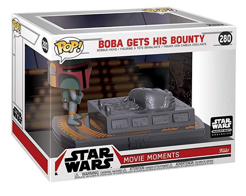 Funko Pop! Movie Moments: Star Wars - Boba Gets His Bounty (Star Wars Smugglers Bounty Exclusive)