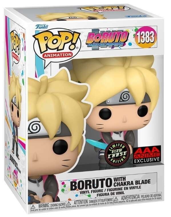 Funko Pop! Animation: Boruto: Boruto with Chakra Blade (Chase) (AAA Exclusive)