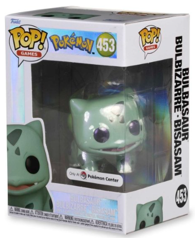 Funko Pop! Games: Pokemon: Bulbasaur (Pearlescent) (Pokemon Center Exclusive)