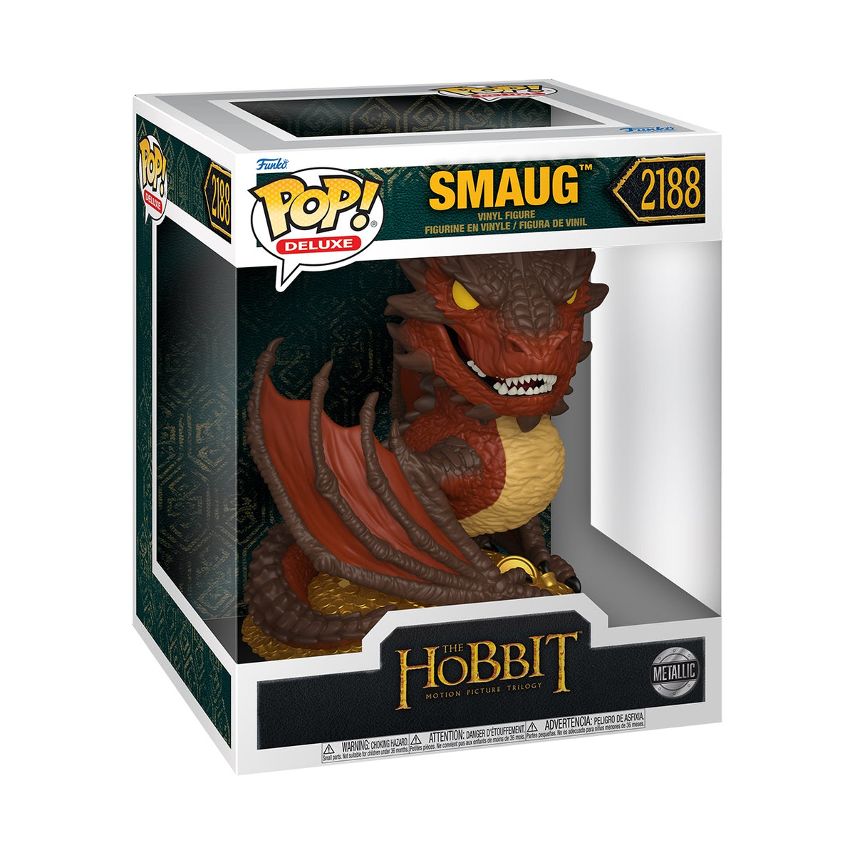 Funko Pop! Deluxe: The Hobbit: Smaug (Metallic)