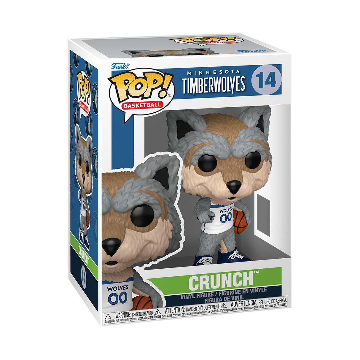 Funko Pop! Basketball: Minnesota Timberwolves: Crunch