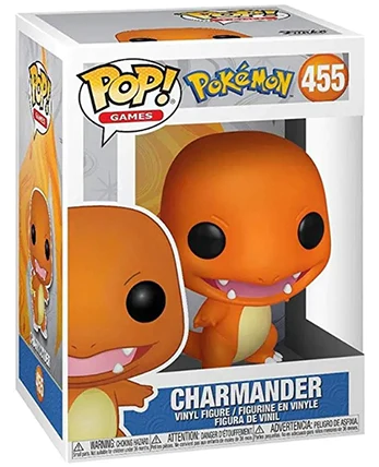 Funko Pop! Games: Pokémon: Charmander (Box Imperfection)