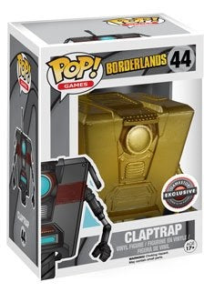 Funko Pop! Games: Borderlands: Gentleman Claptrap (EB Games Exclusive) (Box Imperfection)