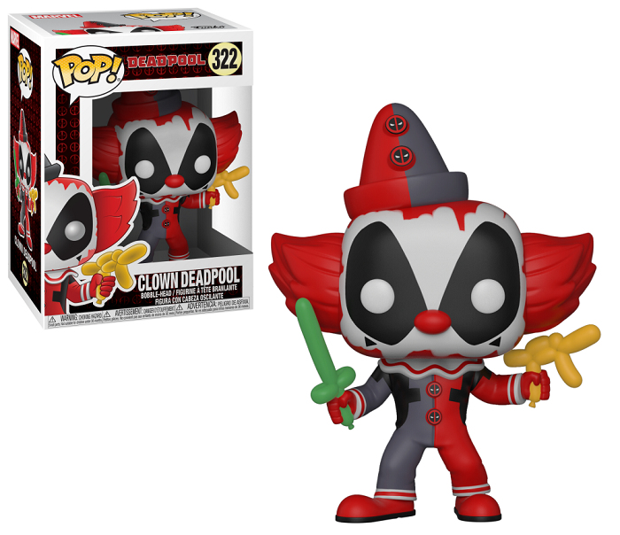 Funko Pop! Marvel: Deadpool: Clown Deadpool