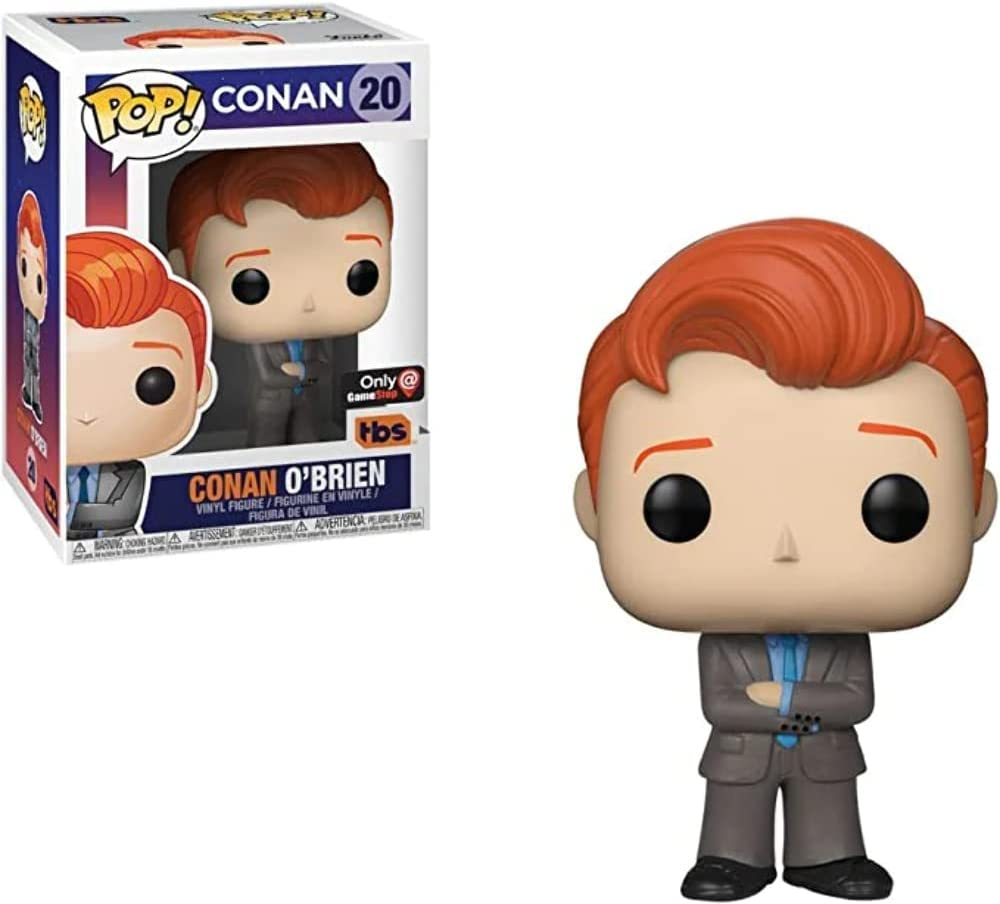 Funko Pop! Conan: Conan O'Brien (Grey Suit) (EB Games Exclusive)