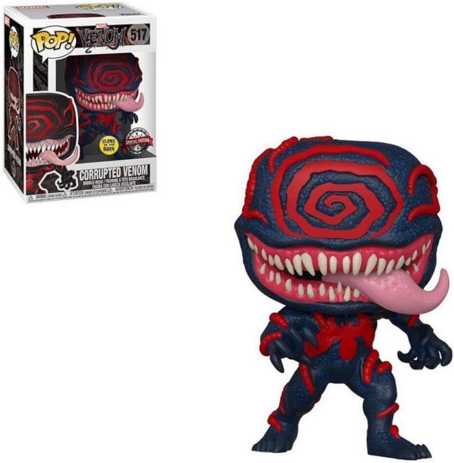 Funko Pop! Marvel: Corrupted Venom (Glow) (Special Edition Sticker) (Box Imperfection)