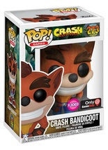 Funko Pop! Games: Crash Bandicoot: Crash Bandicoot (Flocked) (GameStop Exclusive)
