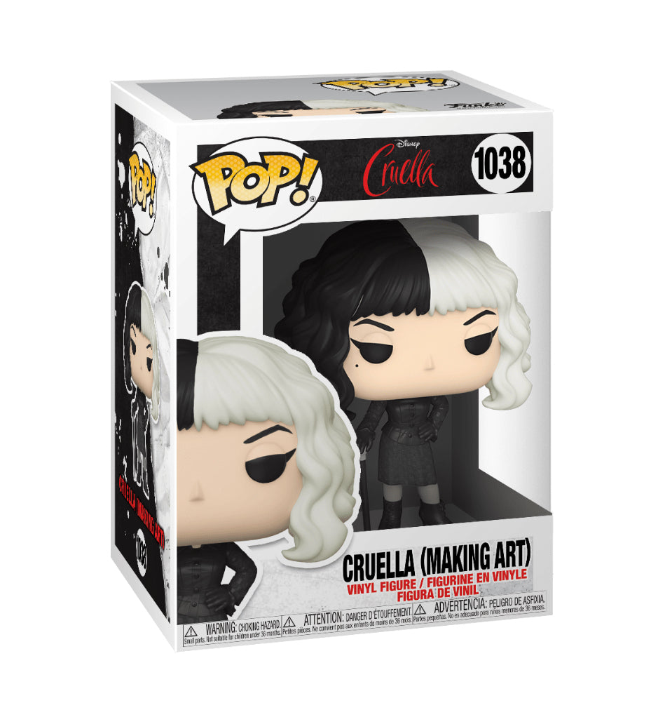 Funko Pop! Disney: Cruella: Cruella (Making Art) (Box Imperfection)