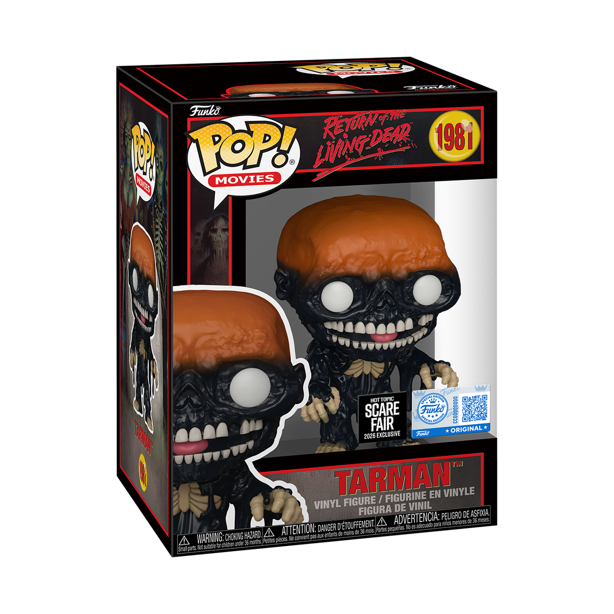 Funko Pop! Movies: Return of the Living Dead: Tarman (2026 Hot Topic Scare Fair Exclusive)