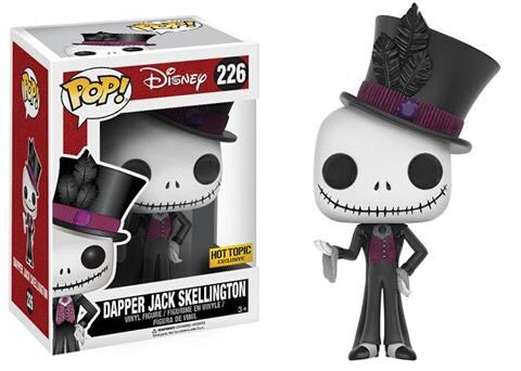 Funko Pop! Disney: The Nightmare Before Christmas: Dapper Jack Skellington (Hot Topic Exclusive)