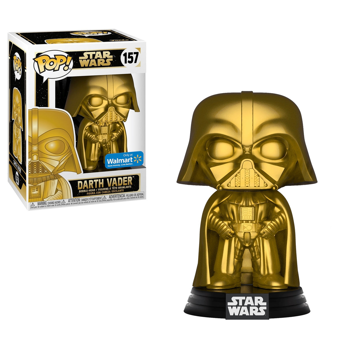 Funko Pop! Star Wars: Darth Vader (Gold) (Walmart Exclusive)