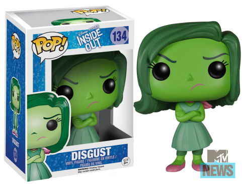 Funko Pop! Disney: Inside Out: Disgust (Box Imperfection)