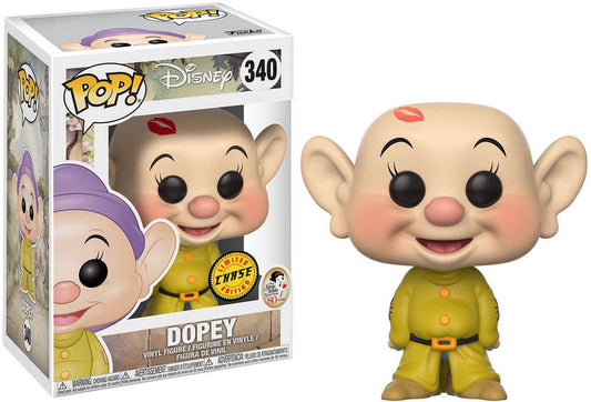 Funko Pop! Disney: Snow White and The Seven Dwarfs: Dopey (Without Hat/ Chase)