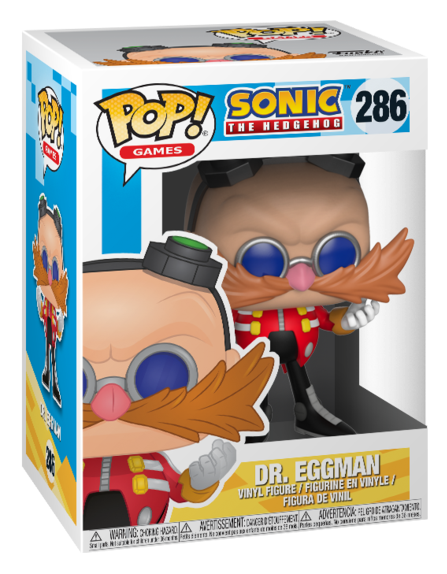 Funko Pop! Games: Sonic the Hedgehog: Dr.Eggman – Shak's Pop Shop