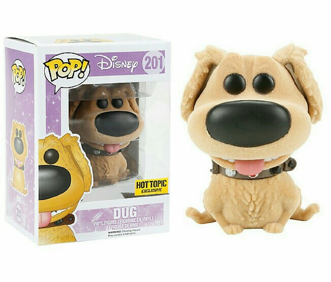 Funko Pop! Disney: Up: Dug (Flocked) (Hot Topic Exclusive)